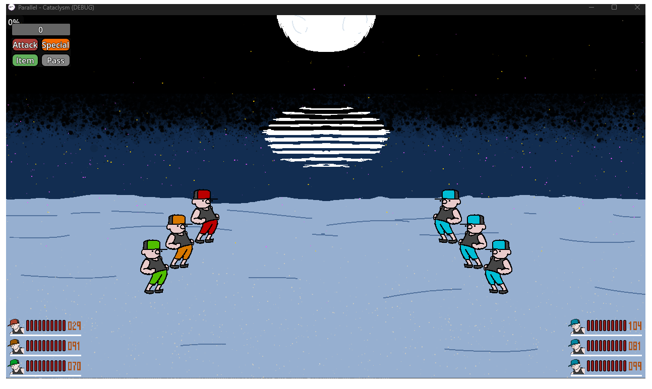 Testing: Health Bars and UI